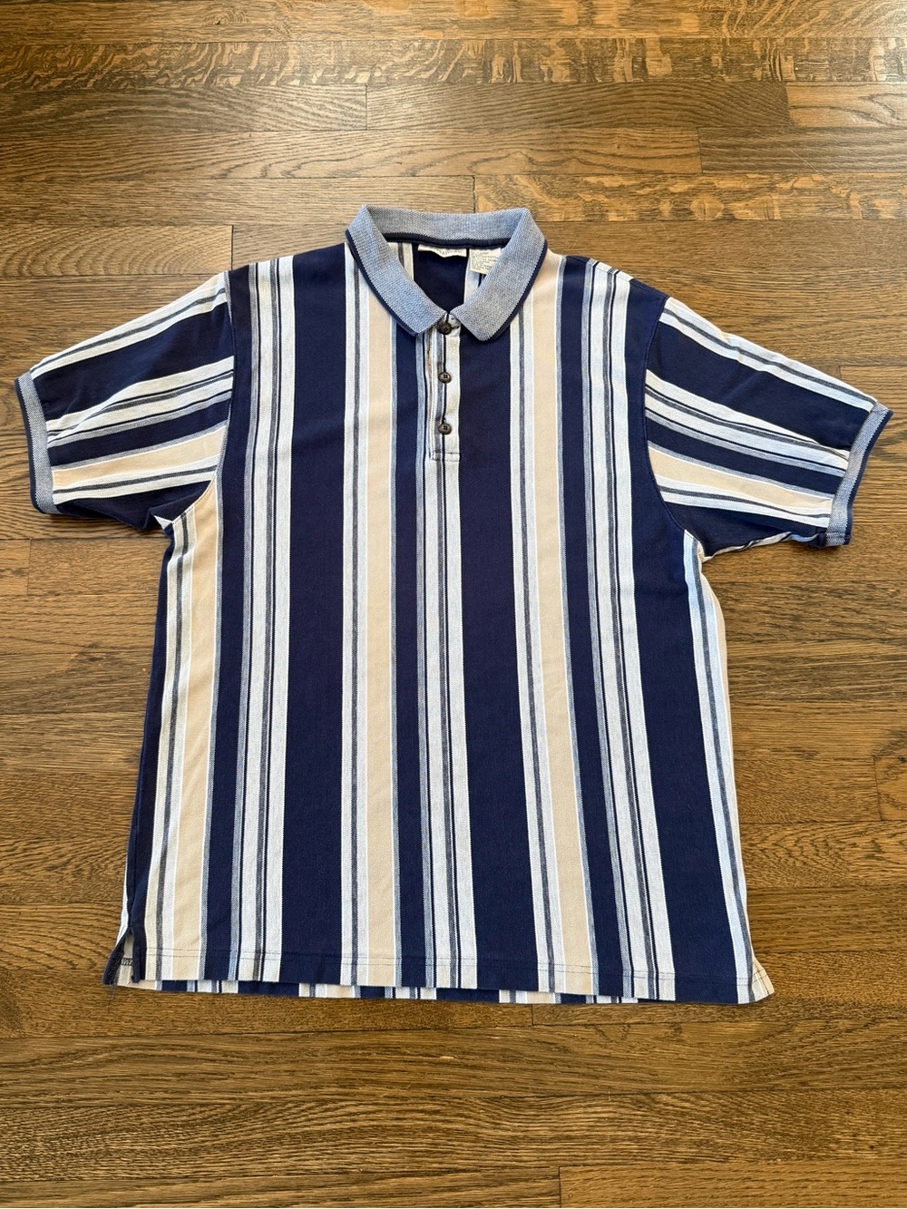 northwest territory 90s vertical stripe polo